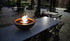 Ecosmart Fire Mix 600 Fire Pit Bowl - Natural Finish / Black Burner - ESF.O.MX6.NA.B